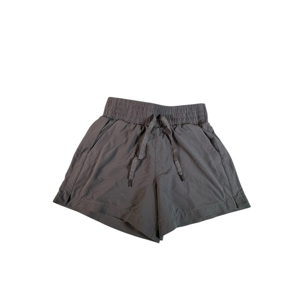 SPANX Out of Office Shorts Small Gray Athletic Lounge Pockets